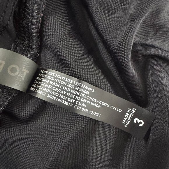 Torrid Active Swim Shorts Bottom 3X Pink Black Trim Polyester Blend NWT SW-2103 - Picture 9 of 11